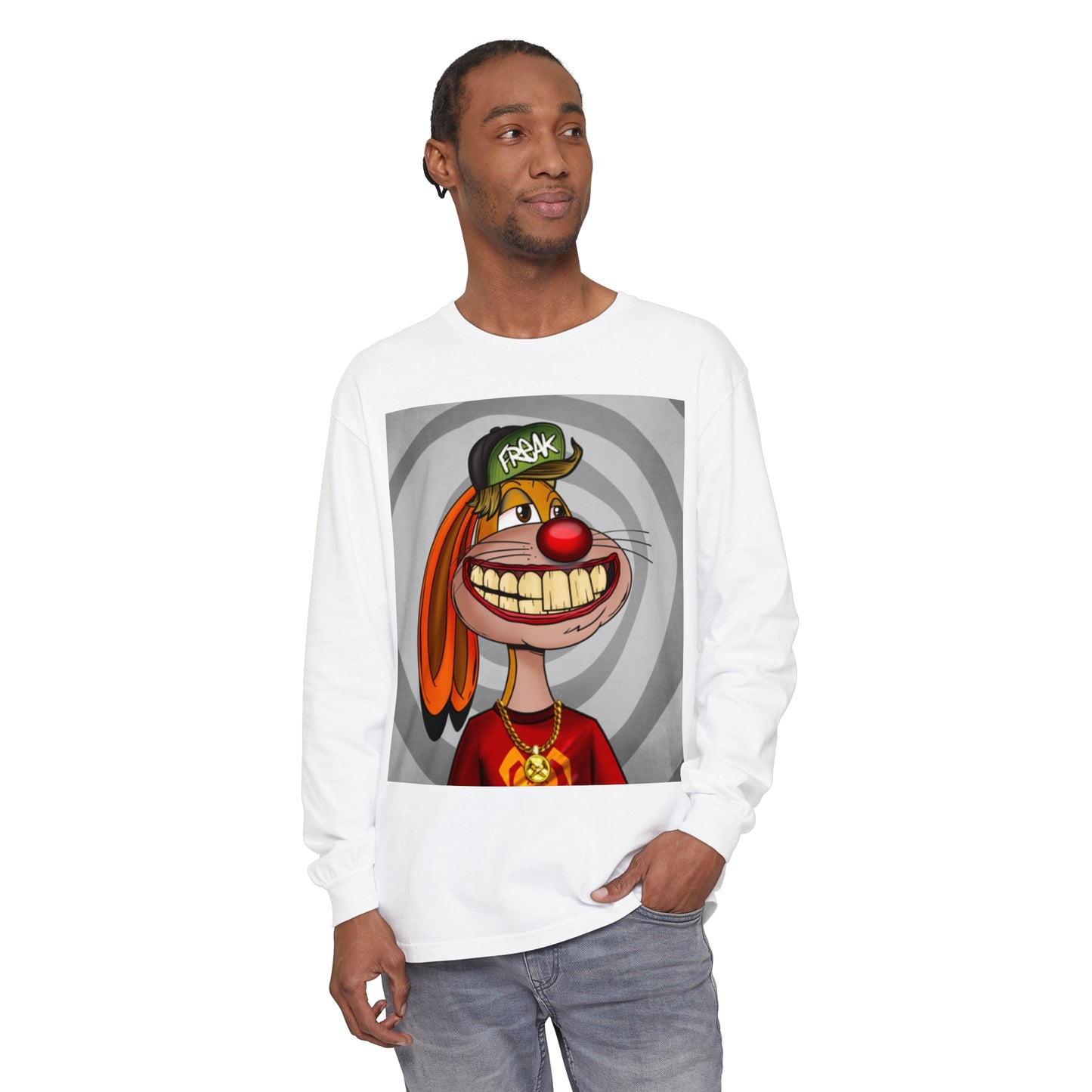 Unisex Garment-dyed Long Sleeve T-Shirt