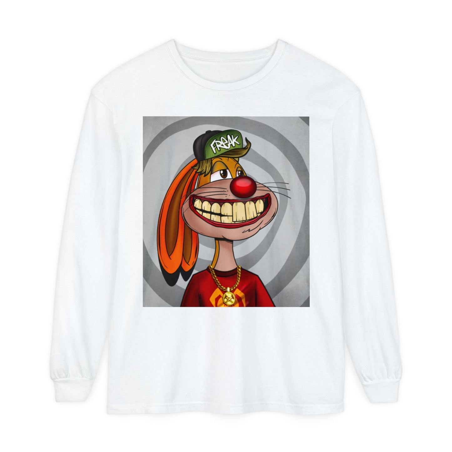 Unisex Garment-dyed Long Sleeve T-Shirt