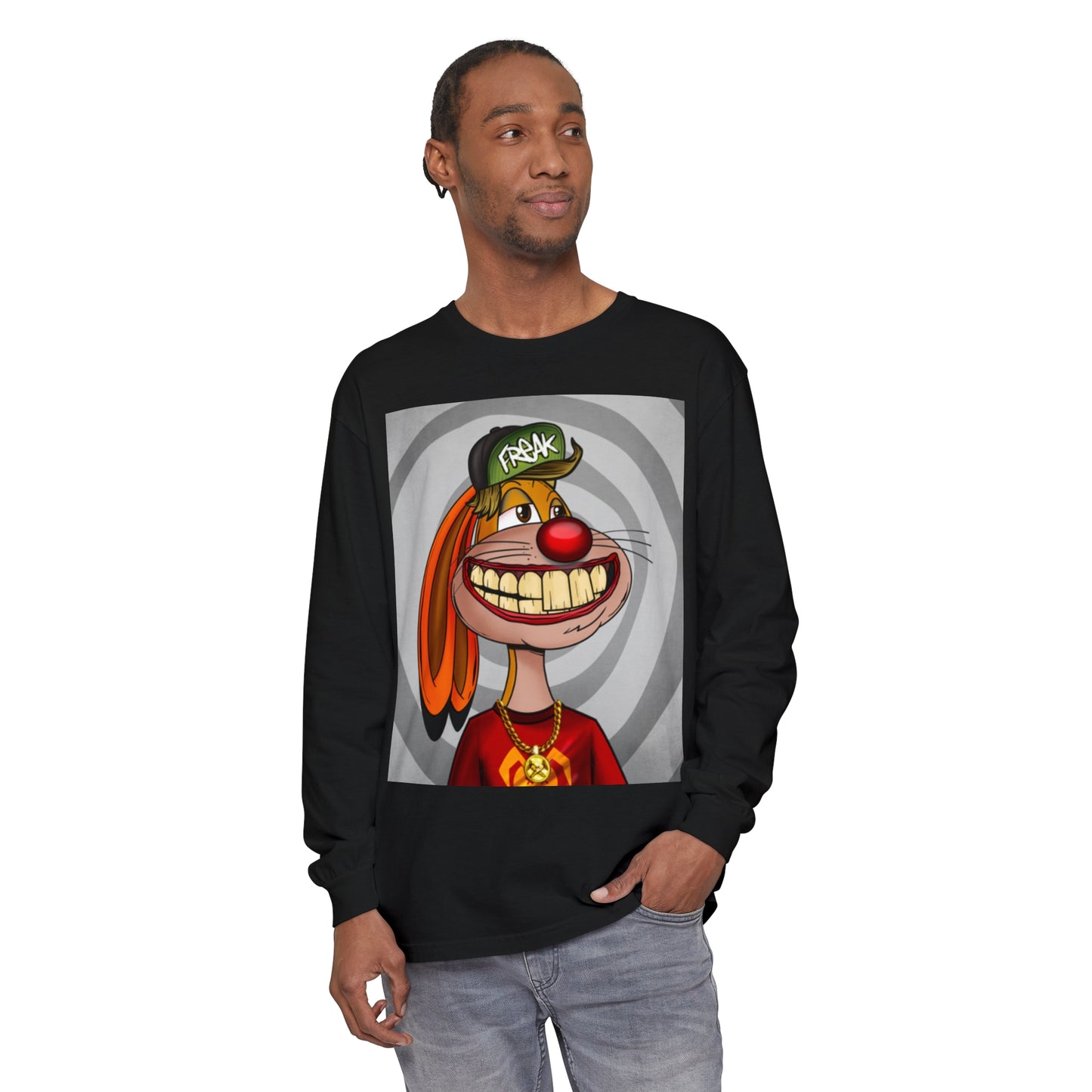 Unisex Garment-dyed Long Sleeve T-Shirt