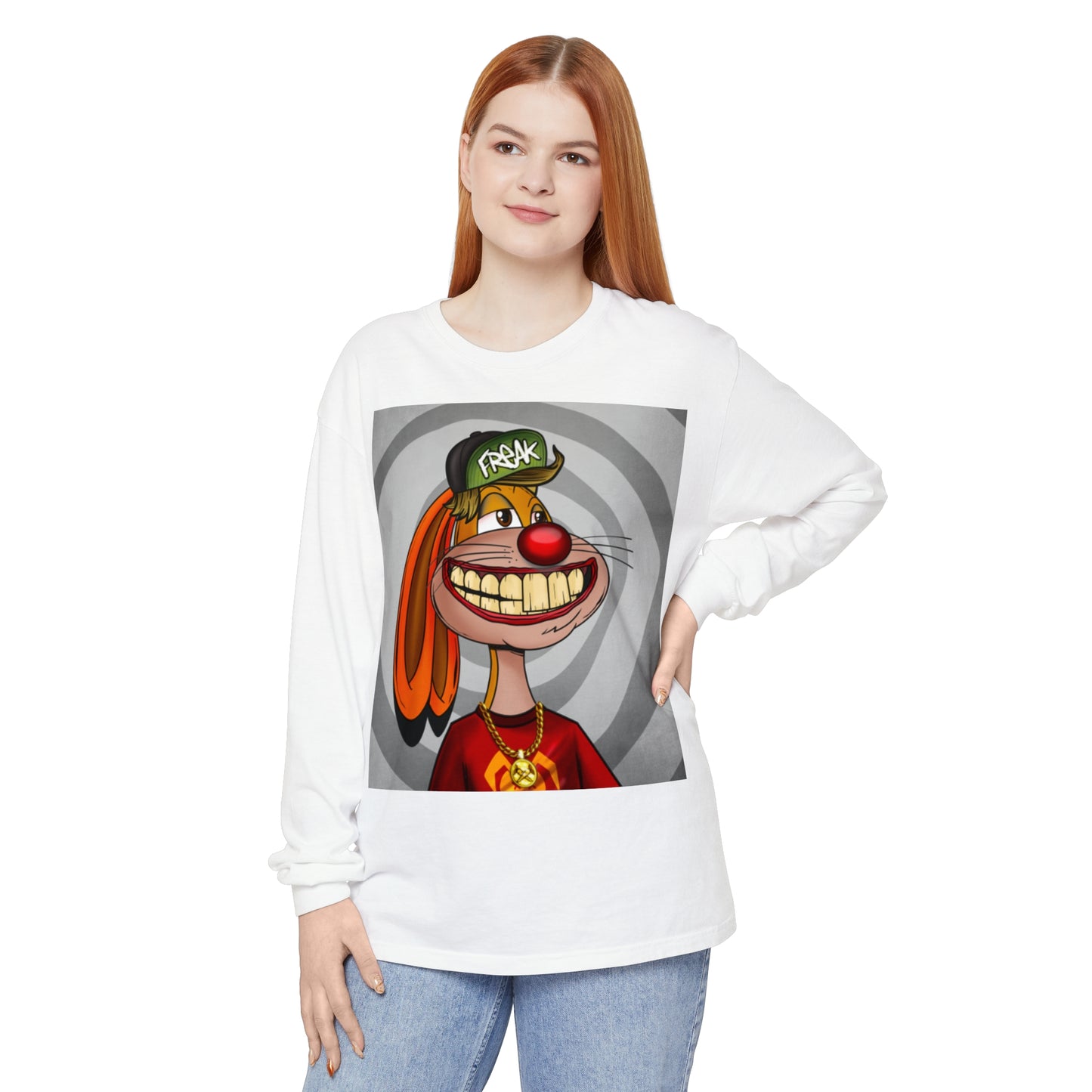 Unisex Garment-dyed Long Sleeve T-Shirt
